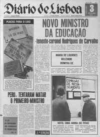 Terça, 3 de Dezembro de 1974 (2ª edição)