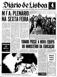 Quarta,  4 de Dezembro de 1974 (2ª edição)