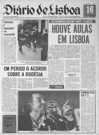 Segunda, 16 de Dezembro de 1974 (2ª edição)