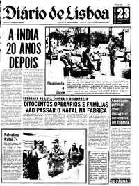 Segunda, 23 de Dezembro de 1974