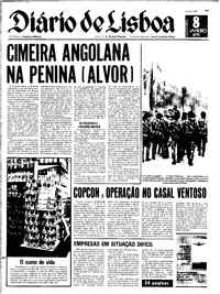 Quarta,  8 de Janeiro de 1975 (1ª edição)