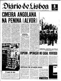 Quarta,  8 de Janeiro de 1975 (2ª edição)