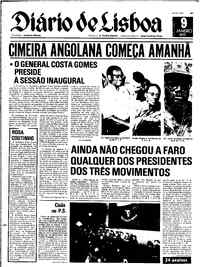 Quinta,  9 de Janeiro de 1975