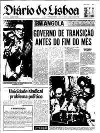 Terça, 14 de Janeiro de 1975 (2ª edição)