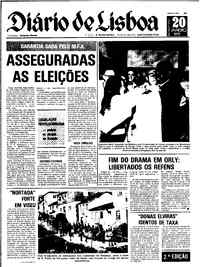 Segunda, 20 de Janeiro de 1975 (2ª edição)