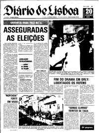 Segunda, 20 de Janeiro de 1975 (1ª edição)