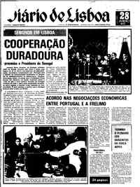 Terça, 28 de Janeiro de 1975 (1ª edição)