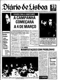 Quarta, 29 de Janeiro de 1975 (2ª edição)