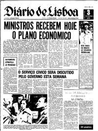 Segunda,  3 de Fevereiro de 1975 (1ª edição)