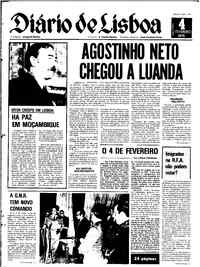 Terça,  4 de Fevereiro de 1975 (1ª edição)