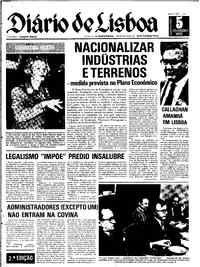 Quarta,  5 de Fevereiro de 1975 (2ª edição)