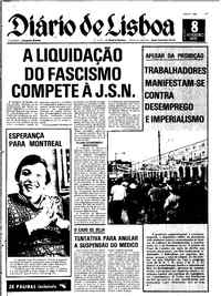 Sábado,  8 de Fevereiro de 1975