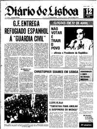 Quarta, 12 de Fevereiro de 1975 (1ª edição)