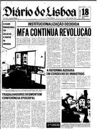 Terça, 18 de Fevereiro de 1975 (2ª edição)