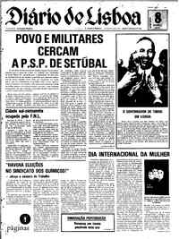 Sábado,  8 de Março de 1975