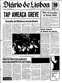 Segunda, 10 de Março de 1975 (1ª edição)