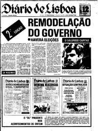 Quarta, 12 de Março de 1975 (2ª edição)