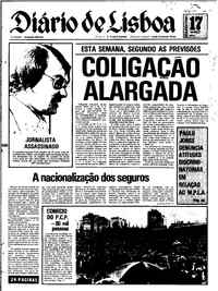 Segunda, 17 de Março de 1975 (1ª edição)