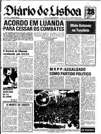 Sexta, 28 de Março de 1975 (1ª edição)