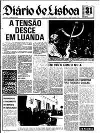 Segunda, 31 de Março de 1975 (1ª edição)