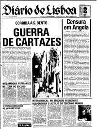 Quarta,  2 de Abril de 1975 (1ª edição)