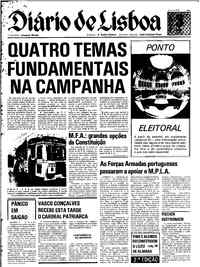 Quinta,  3 de Abril de 1975 (2ª edição)