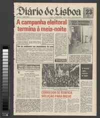 Quarta, 23 de Abril de 1975 (1ª edição)