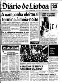 Quarta, 23 de Abril de 1975 (2ª edição)