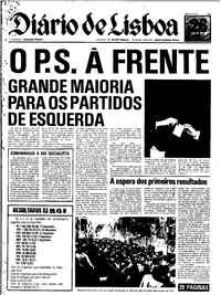 Sábado, 26 de Abril de 1975 (1ª edição)