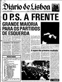 Sábado, 26 de Abril de 1975 (2ª edição)