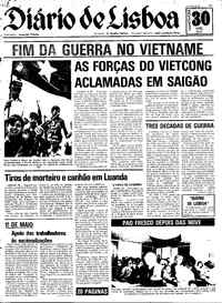 Quarta, 30 de Abril de 1975 (1ª edição)