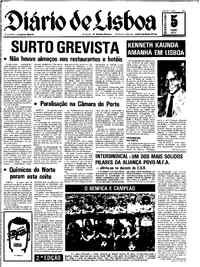 Segunda,  5 de Maio de 1975 (2ª edição)