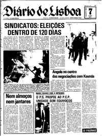 Quarta, 7 de Maio de 1975 (1ª edição)