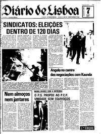 Quarta, 7 de Maio de 1975 (2ª edição)