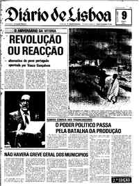 Sexta,  9 de Maio de 1975 (2ª edição)