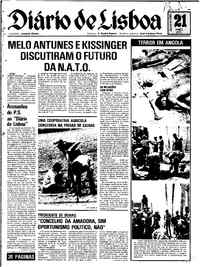 Quarta, 21 de Maio de 1975 (1ª edição)