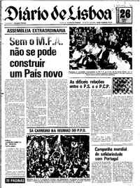 Segunda, 26 de Maio de 1975 (1ª edição)