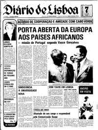 Segunda,  7 de Julho de 1975