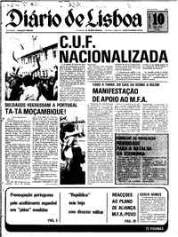 Quinta, 10 de Julho de 1975 (1ª edição)