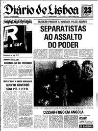 Quarta, 23 de Julho de 1975