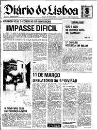 Segunda,  8 de Setembro de 1975 (2ª edição)