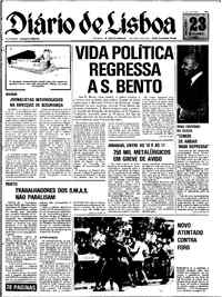 Terça, 23 de Setembro de 1975 (1ª edição)