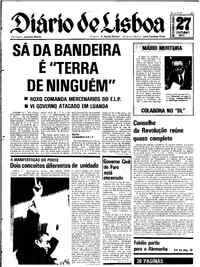 Segunda, 27 de Outubro de 1975