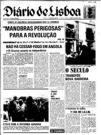 Segunda,  3 de Novembro de 1975 (1ª edição)