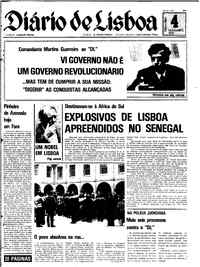 Terça,  4 de Novembro de 1975