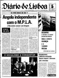 Quarta,  5 de Novembro de 1975