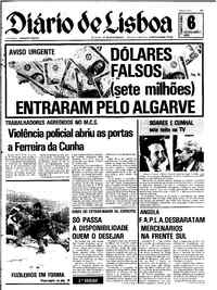 Quinta,  6 de Novembro de 1975 (2ª edição)