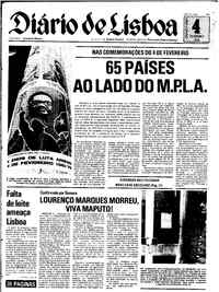 Quarta,  4 de Fevereiro de 1976