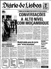 Sábado,  7 de Fevereiro de 1976