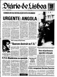 Quarta, 18 de Fevereiro de 1976